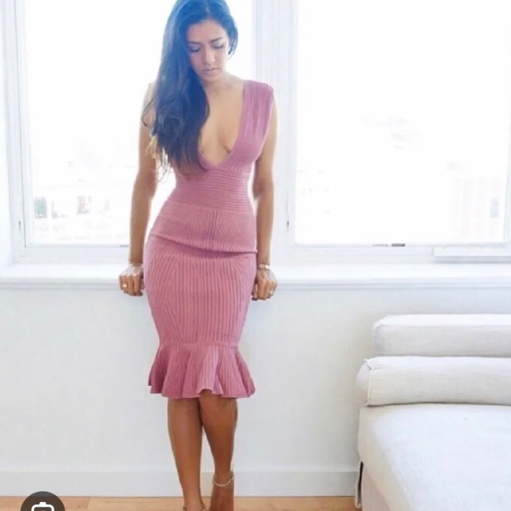 Ronny Kobo Octavia Mauve Dress XS